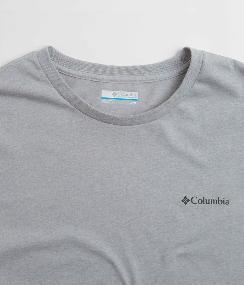 Columbia CSC Basic Logo T-Shirt in Grey Heather and Black