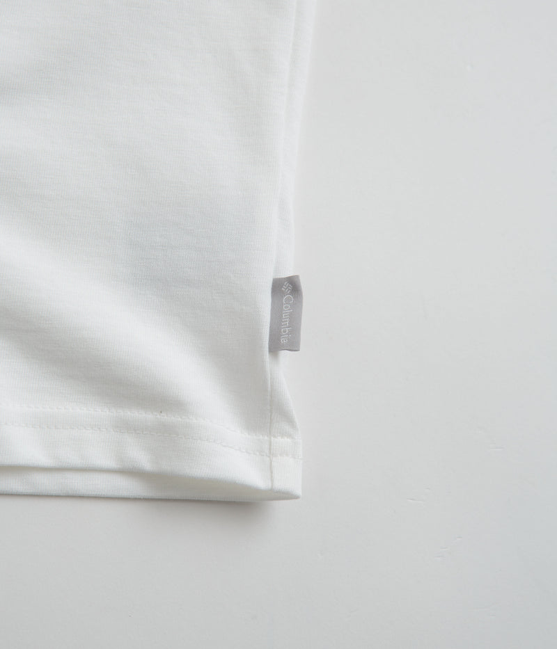 Columbia Explorers Canyon Back T-Shirt in White and Bearly Tribe