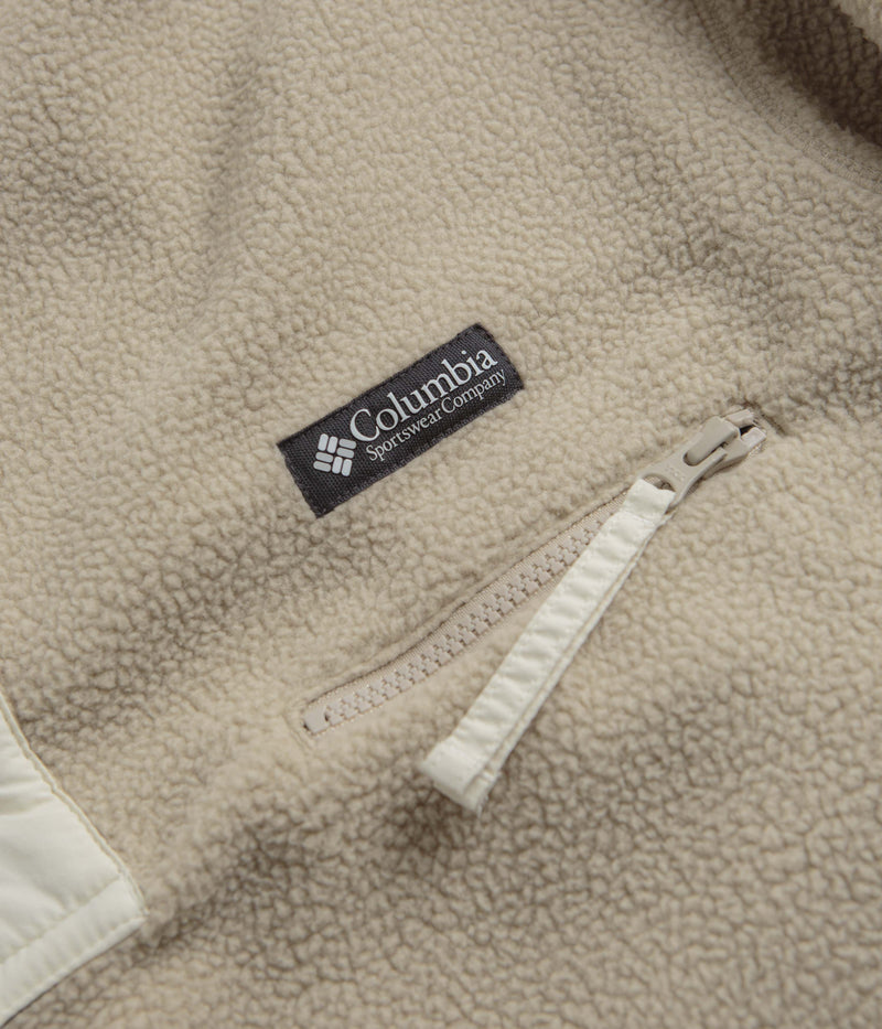 Columbia Helvetia Half Snap Fleece in Ancient Fossil