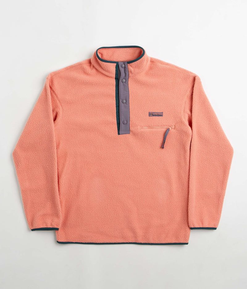 Columbia Helvetia Half Snap Fleece in Faded Peach