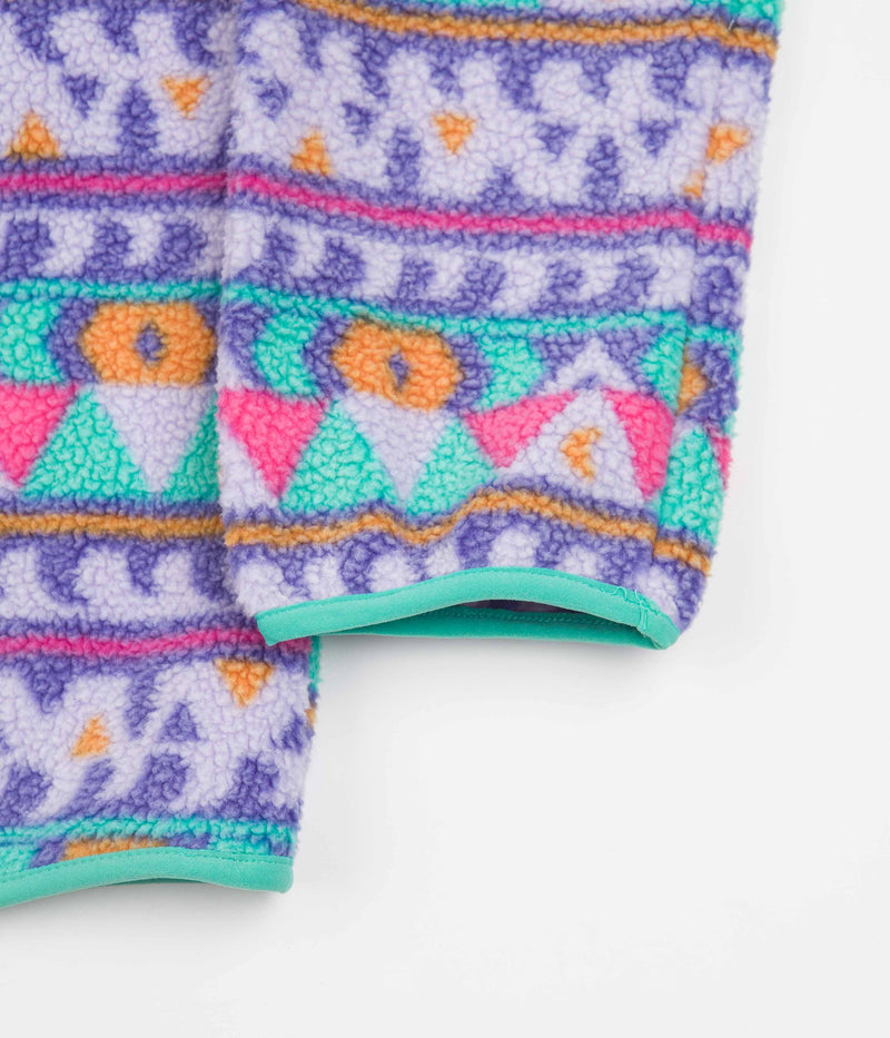 Columbia Helvetia Half Snap Fleece in Purple Lotus Camp Blanket