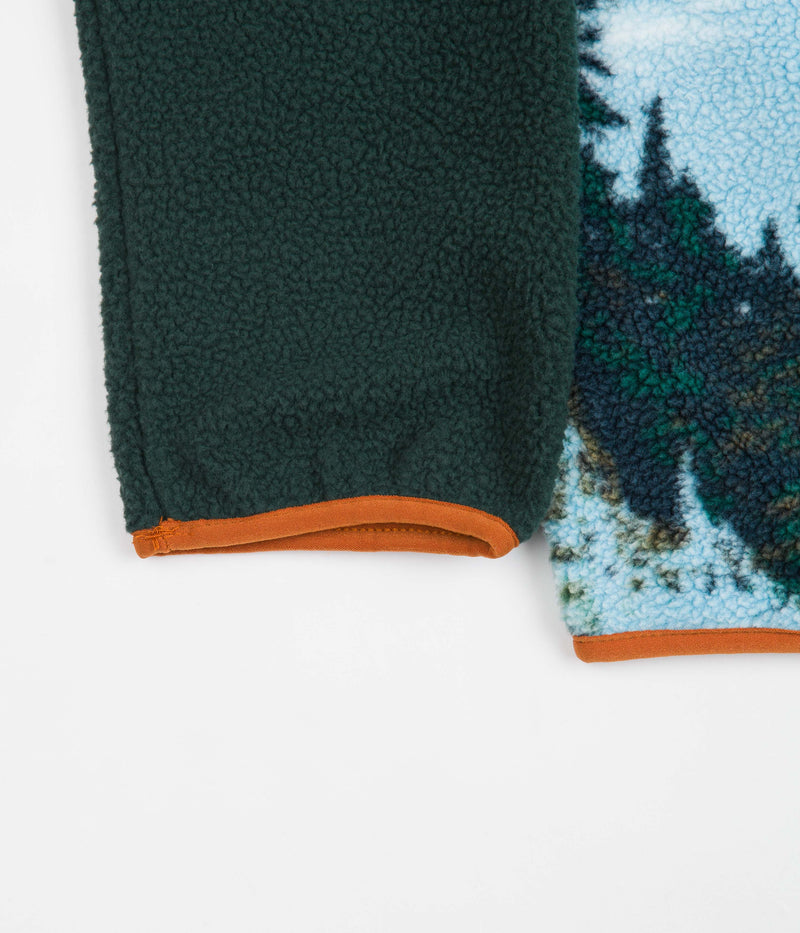 Columbia Helvetia Half Snap Fleece in Warm Copper CRG Print