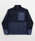 Columbia Hike Half Zip Fleece in Collegiate Navy and Dark Mountain