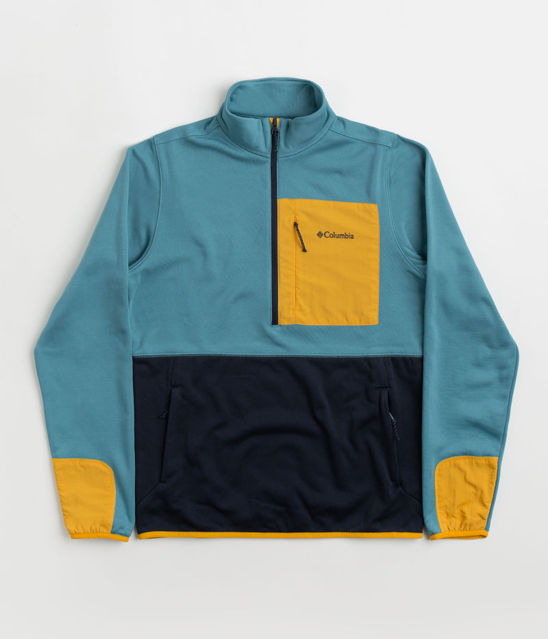 Columbia Hike Half Zip Fleece in Shasta and Collegiate Navy