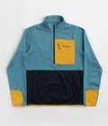 Columbia Hike Half Zip Fleece in Shasta and Collegiate Navy