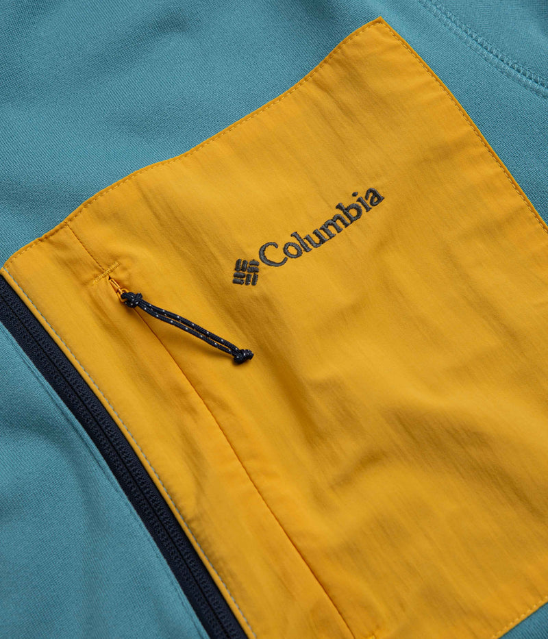 Columbia Hike Half Zip Fleece in Shasta and Collegiate Navy