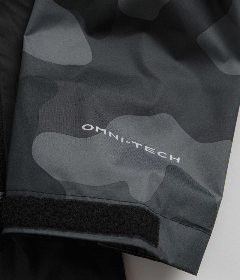 Columbia Inner Limits III Jacket in Black Mod Camo Print and Black