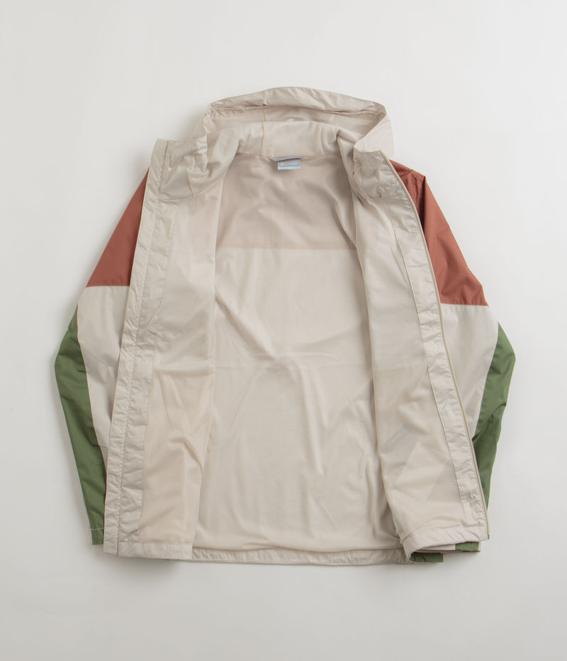 Columbia Inner Limits III Jacket in Dark Stone and Auburn / Canteen