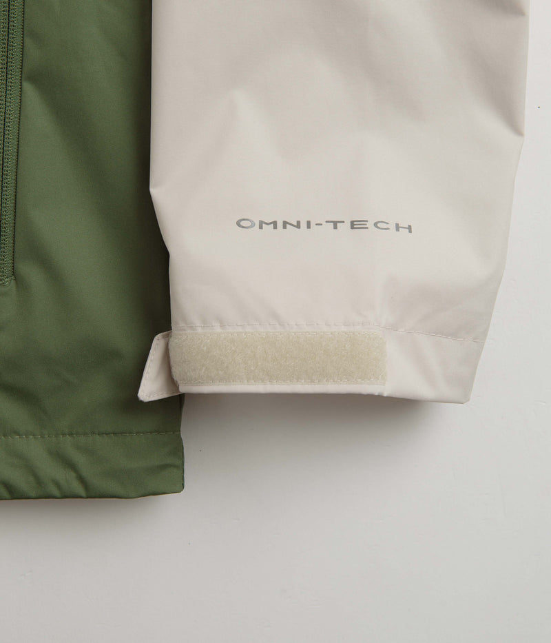 Columbia Inner Limits III Jacket in Dark Stone and Auburn / Canteen