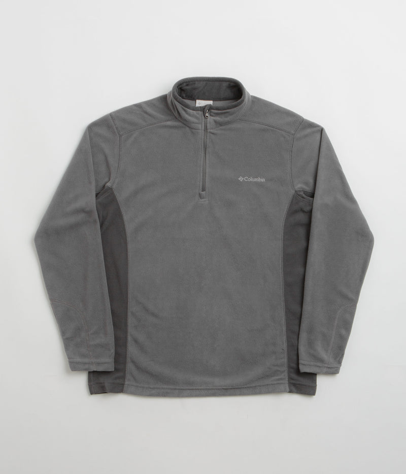 Columbia Klamath Range II 1/2 Zip Fleece in City Grey and Shark