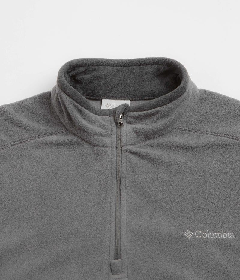 Columbia Klamath Range II 1/2 Zip Fleece in City Grey and Shark