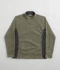 Columbia Klamath Range II 1/2 Zip Fleece in Stone Green and Shark