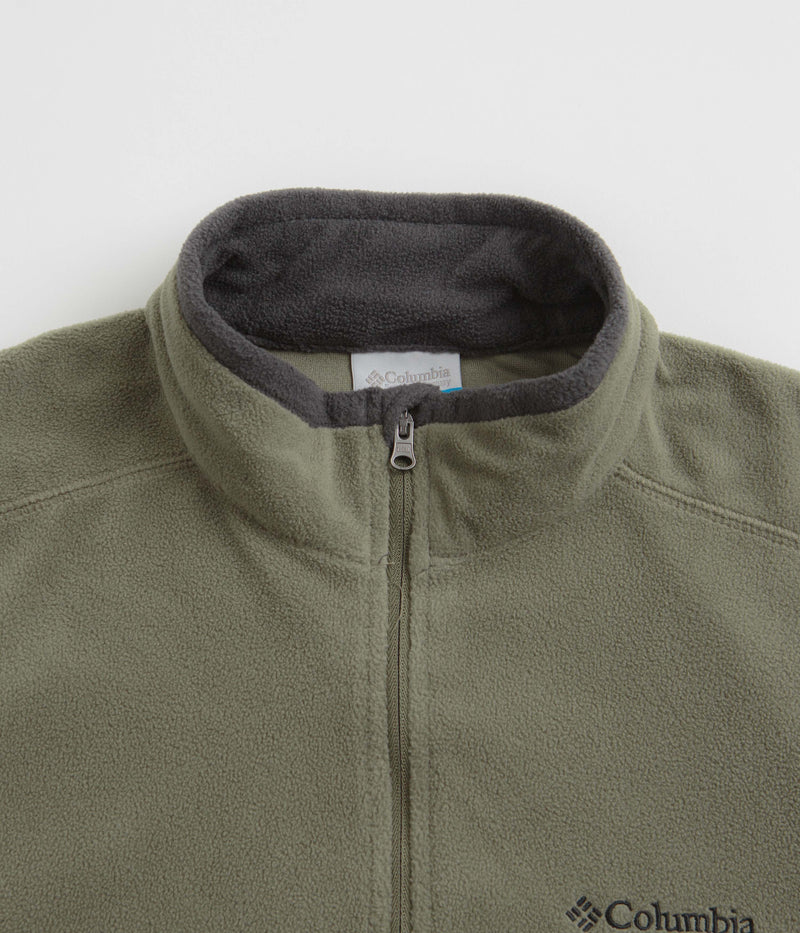 Columbia Klamath Range II 1/2 Zip Fleece in Stone Green and Shark