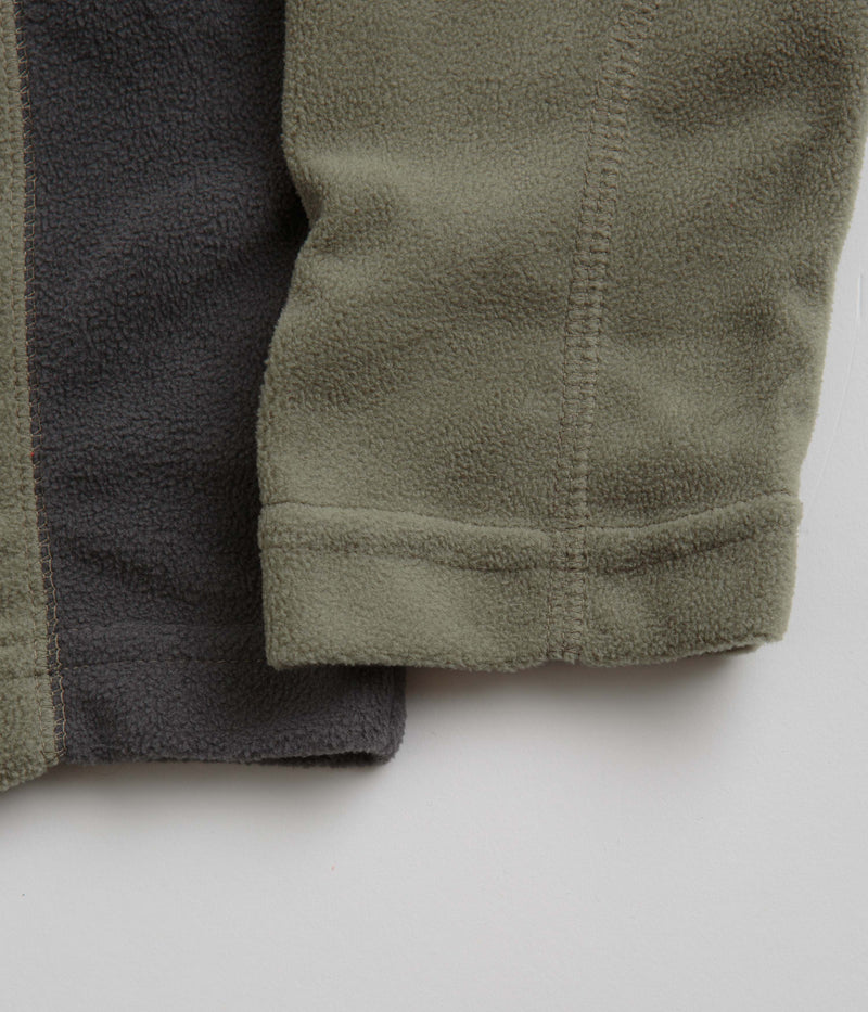 Columbia Klamath Range II 1/2 Zip Fleece in Stone Green and Shark