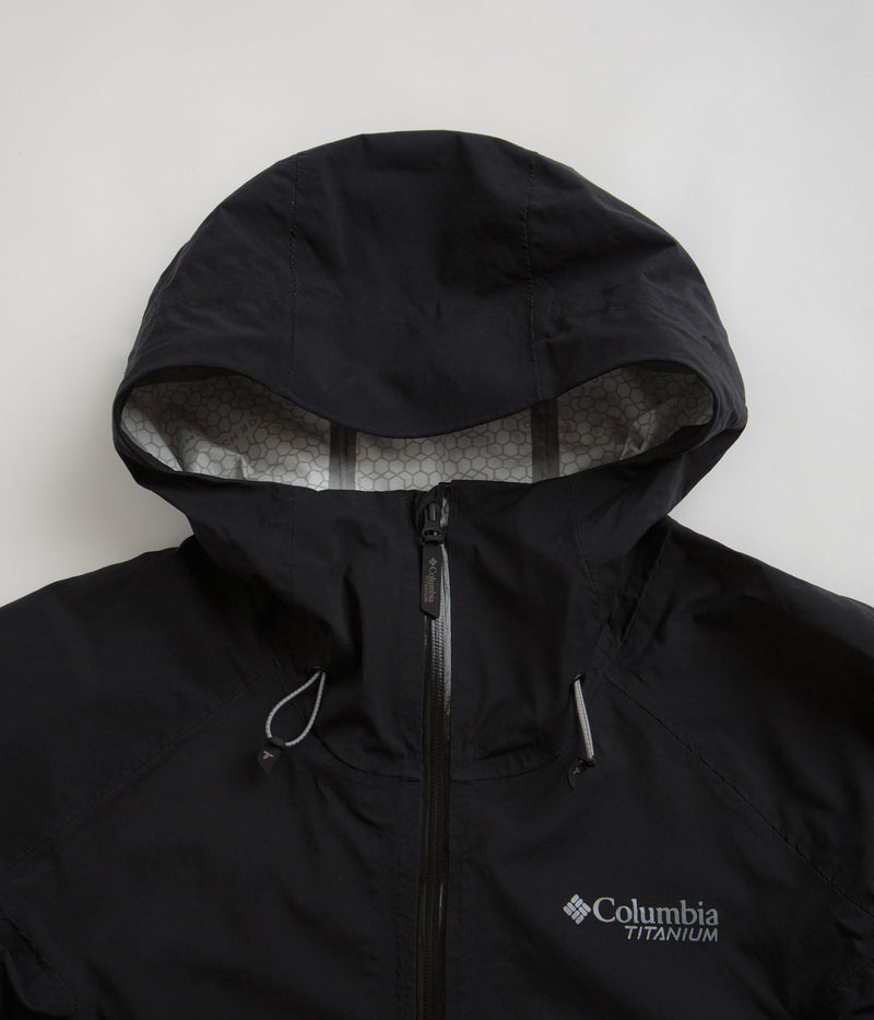Columbia Mazama Trail Shell Jacket in Black