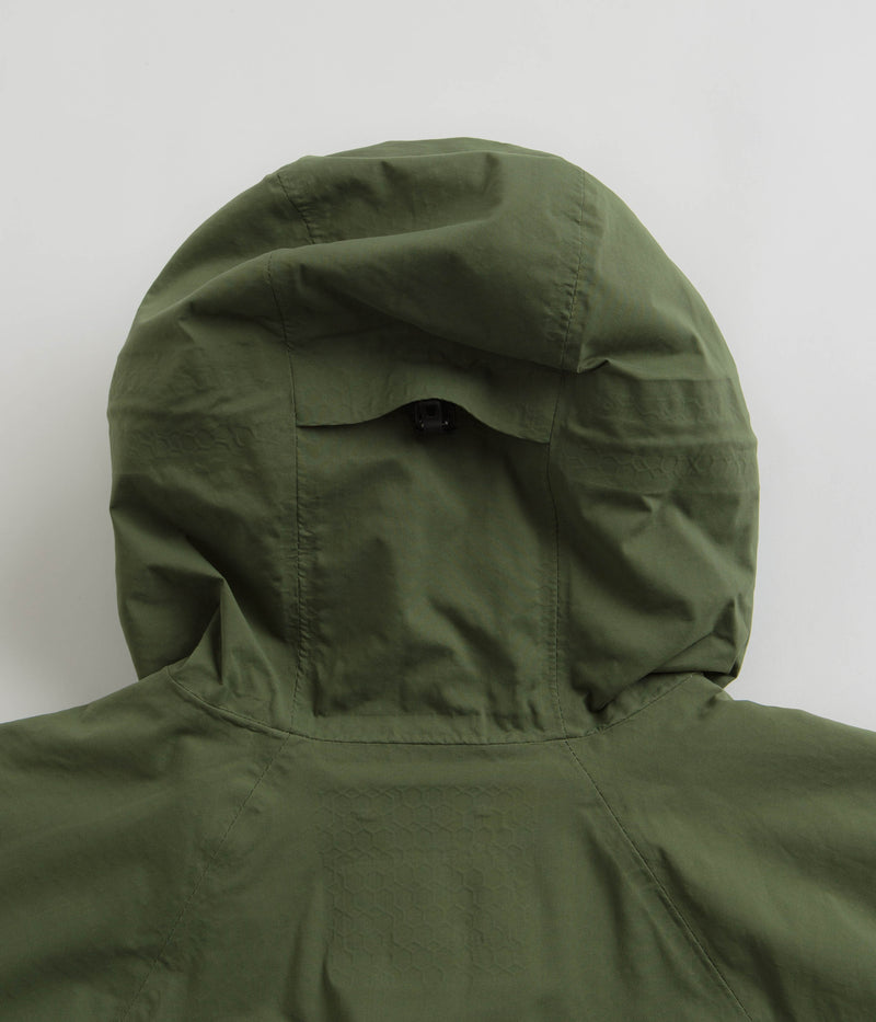 Columbia Mazama Trail Shell Jacket in Canteen and Black
