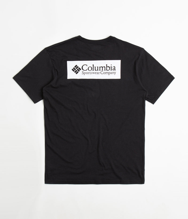 Columbia North Cascades T-Shirt in Black and CSC Box Logo