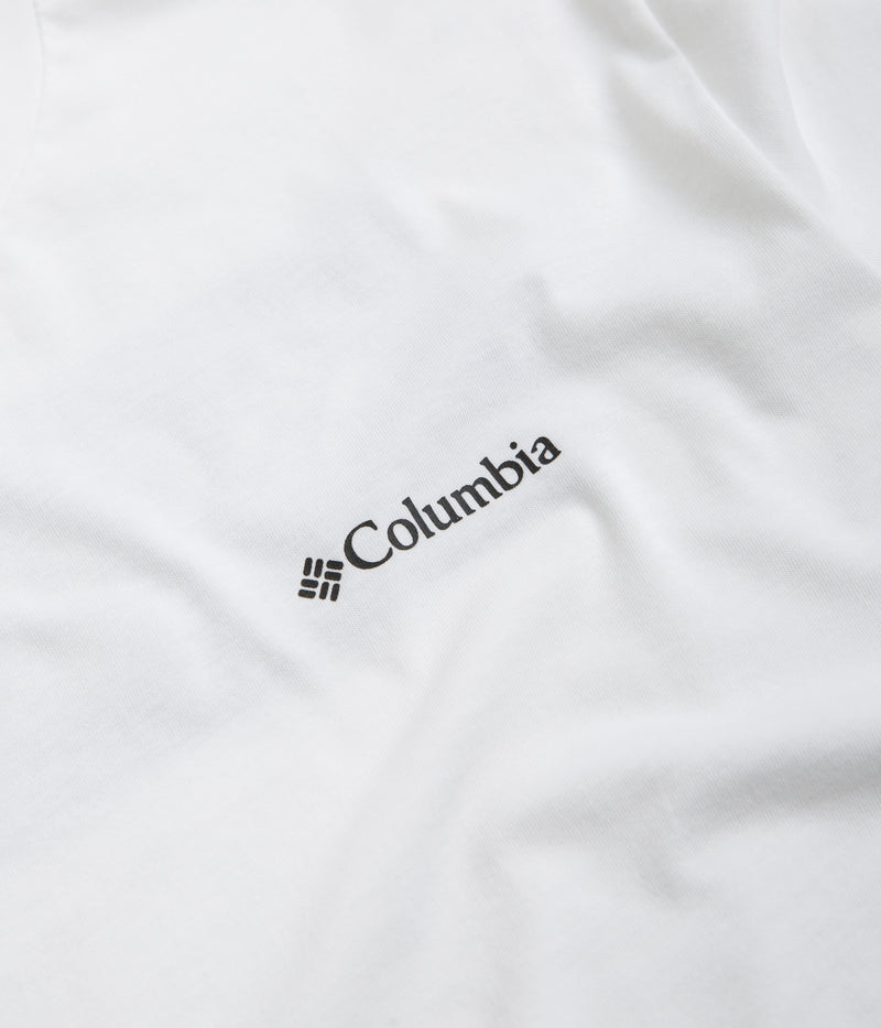 Columbia North Cascades T-Shirt in White and CSC Box Logo