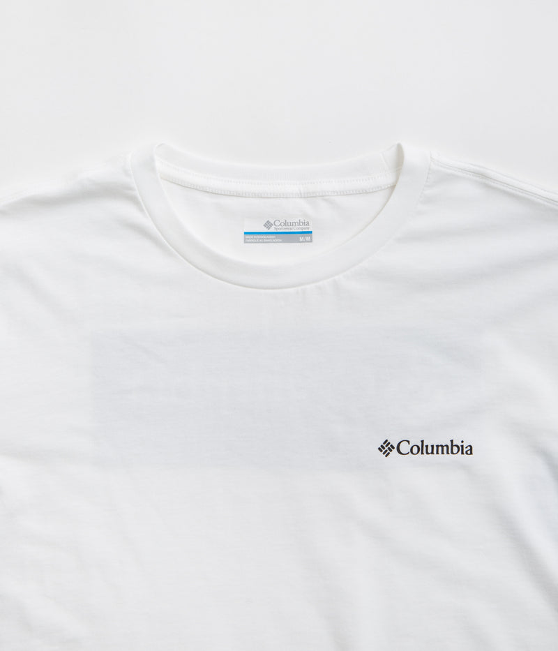 Columbia North Cascades T-Shirt in White and CSC Box Logo