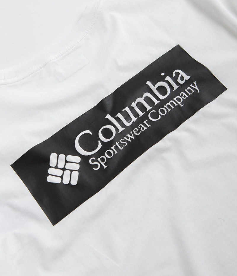 Columbia North Cascades T-Shirt in White and CSC Box Logo