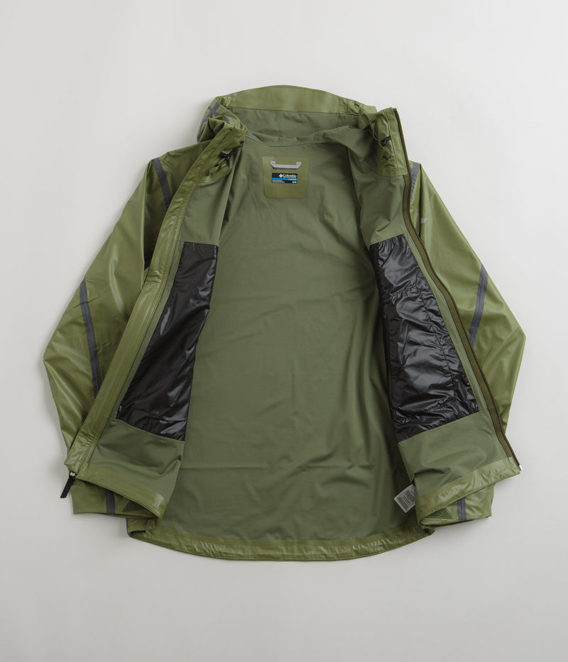 Columbia OutDry Extreme Wyldwood Shell Jacket in Canteen