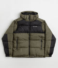 Columbia Pike Lake II Hooded Jacket in Stone Green and Shark