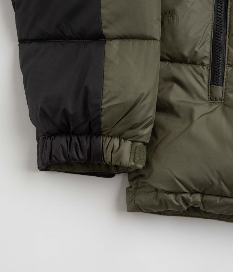 Columbia Pike Lake II Hooded Jacket in Stone Green and Shark