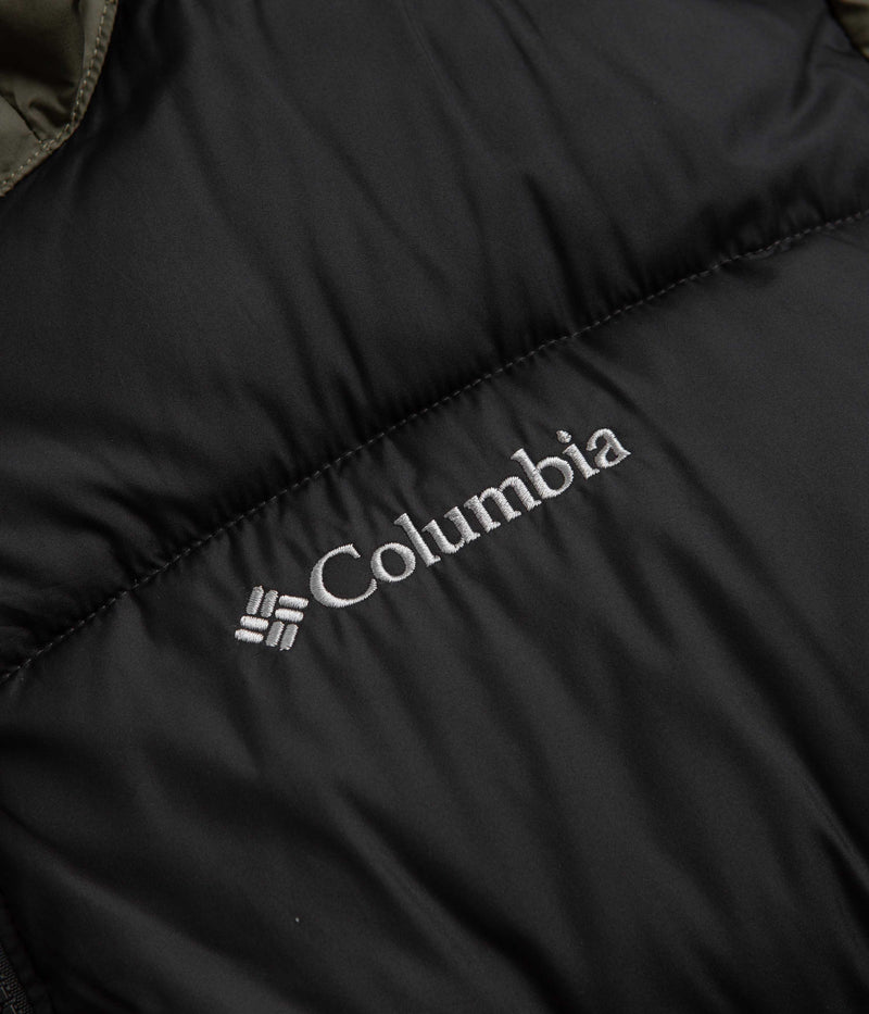 Columbia Pike Lake II Hooded Jacket in Stone Green and Shark