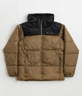 Columbia Puffect Hooded Jacket in Delta and Black