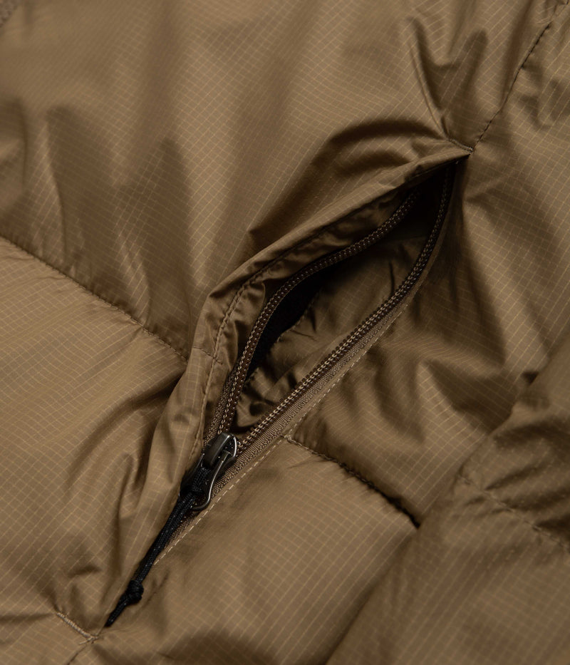 Columbia Puffect Hooded Jacket in Delta and Black