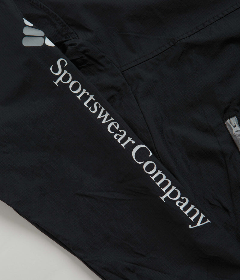 Columbia Riptide Anorak in Black and Columbia Grey / White