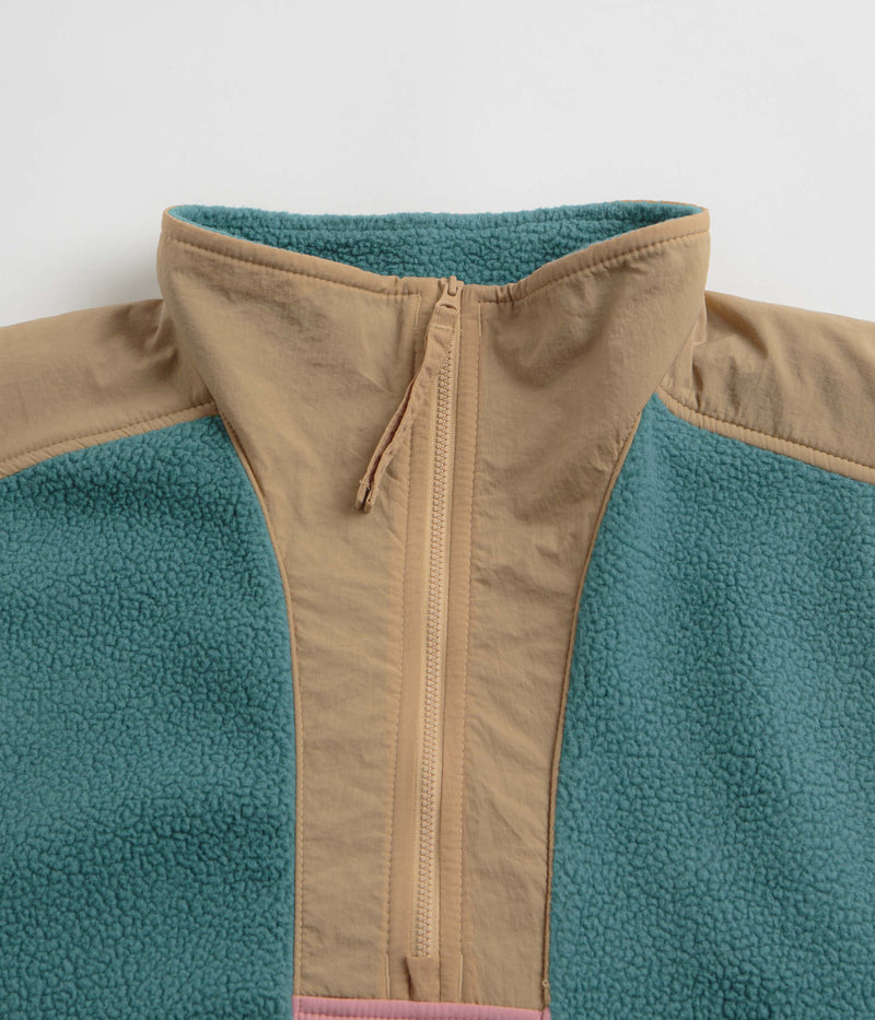 Columbia Riptide Fleece in Cloudburst and Canoe / Salmon Rose