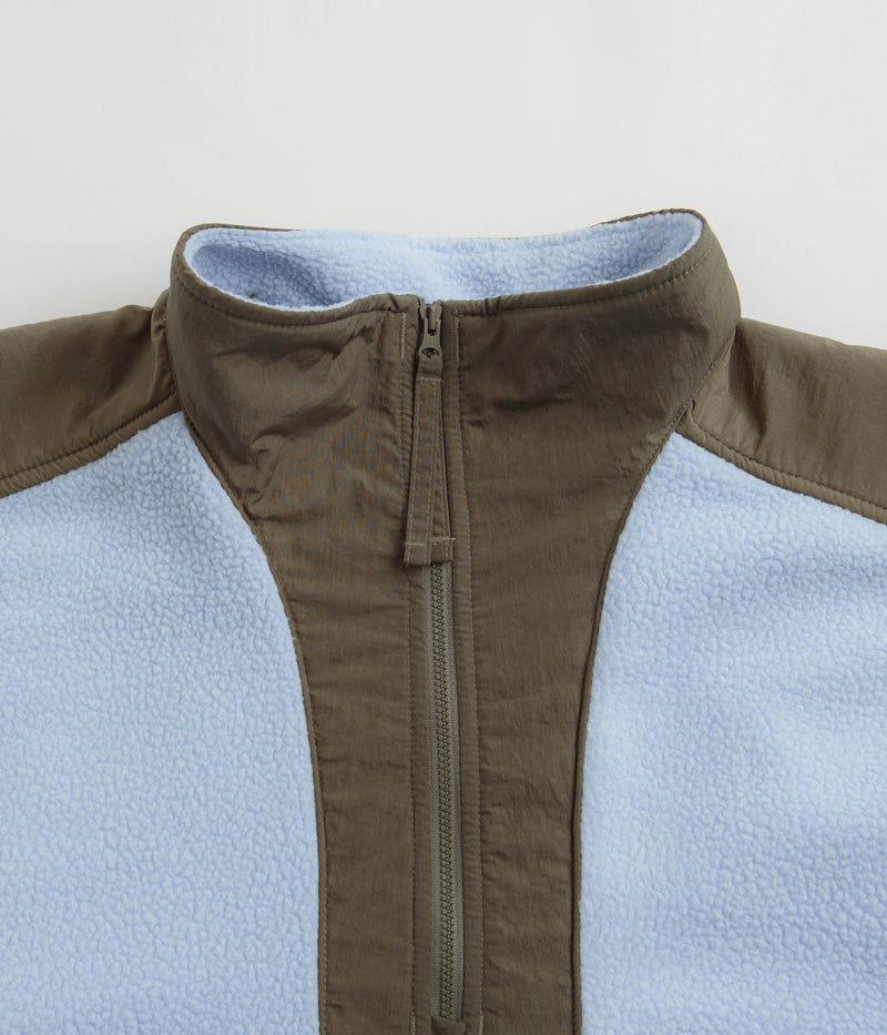 Columbia Riptide Fleece in Whisper and Stone Green / Napa Green