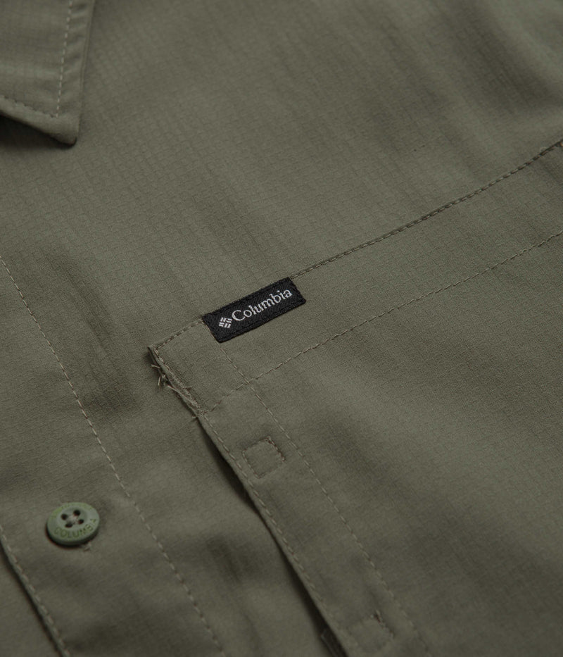 Columbia Silver Ridge Utility Lite Short Sleeve Shirt in Stone Green