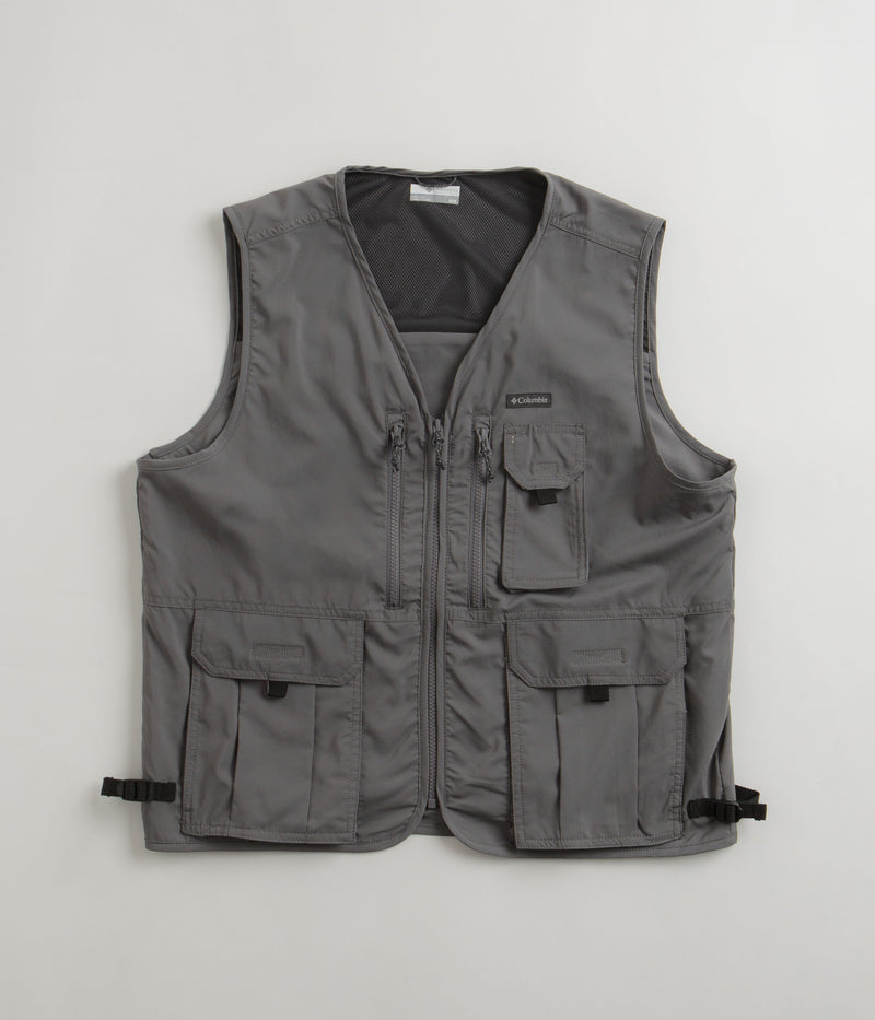 Columbia Silver Ridge Utility Vest in City Grey