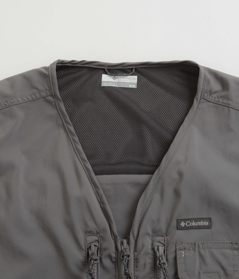 Columbia Silver Ridge Utility Vest in City Grey