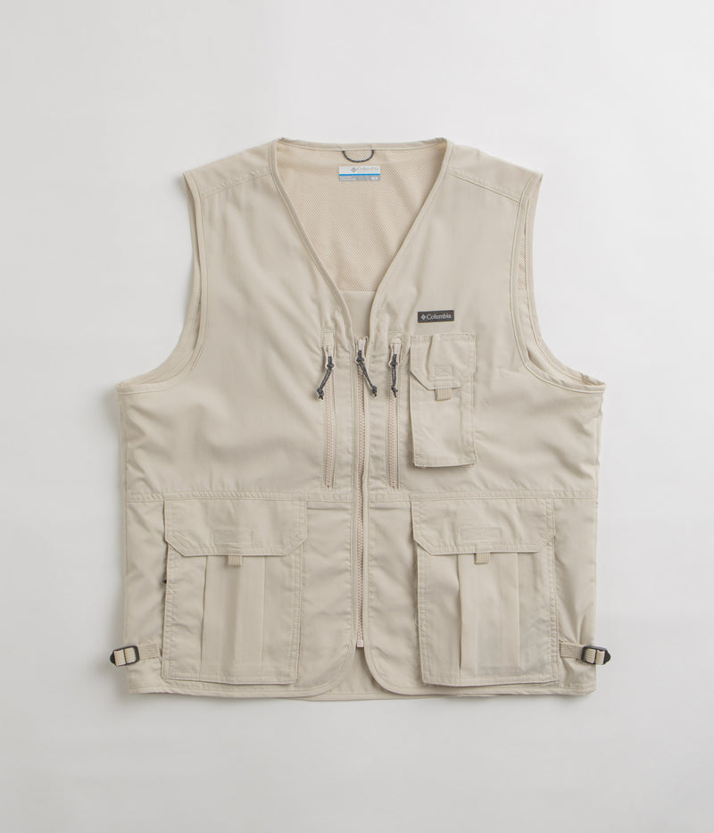 Columbia Silver Ridge Utility Vest in Dark Stone
