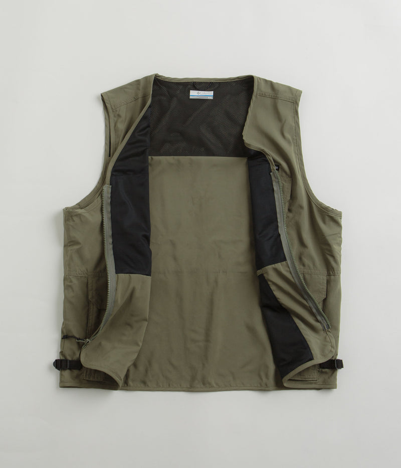 Columbia Silver Ridge Utility Vest in Stone Green