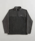 Columbia Steens Mountain Half Snap Fleece in Charcoal Heather and Shark