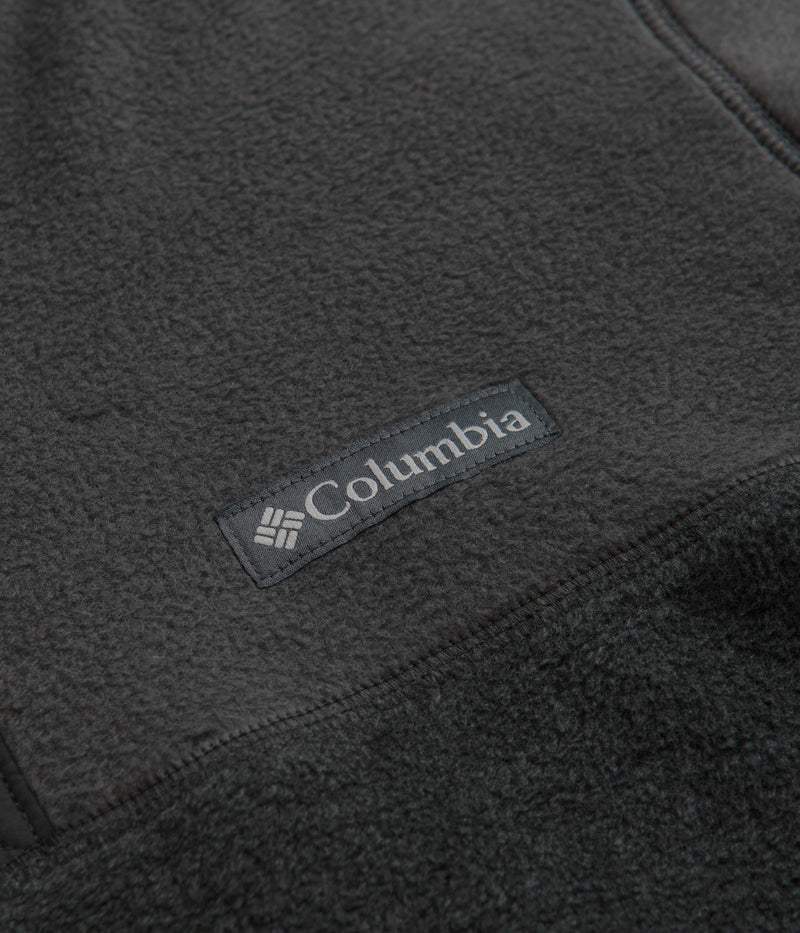 Columbia Steens Mountain Half Snap Fleece in Charcoal Heather and Shark