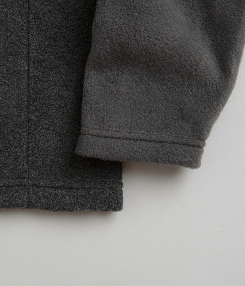 Columbia Steens Mountain Half Snap Fleece in Charcoal Heather and Shark
