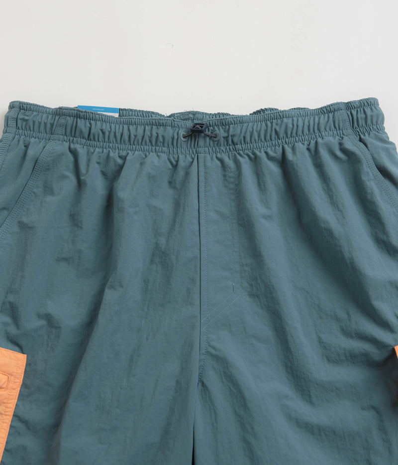 Columbia Summerdry Brief 7" Shorts in Cloudburst and Apricot Fizz
