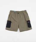 Columbia Summerdry Brief 7" Shorts in Stone Green