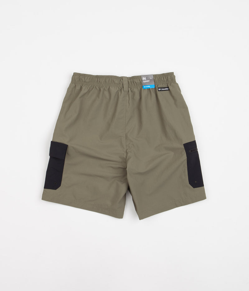 Columbia Summerdry Brief 7" Shorts in Stone Green