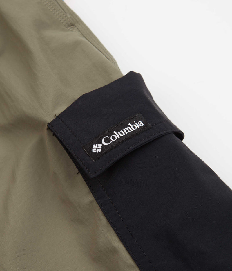 Columbia Summerdry Brief 7" Shorts in Stone Green