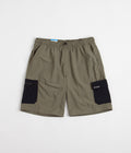 Columbia Summerdry Brief 9" Shorts in Stone Green