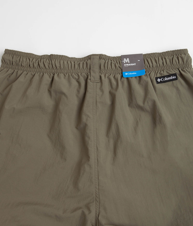 Columbia Summerdry Brief 9" Shorts in Stone Green