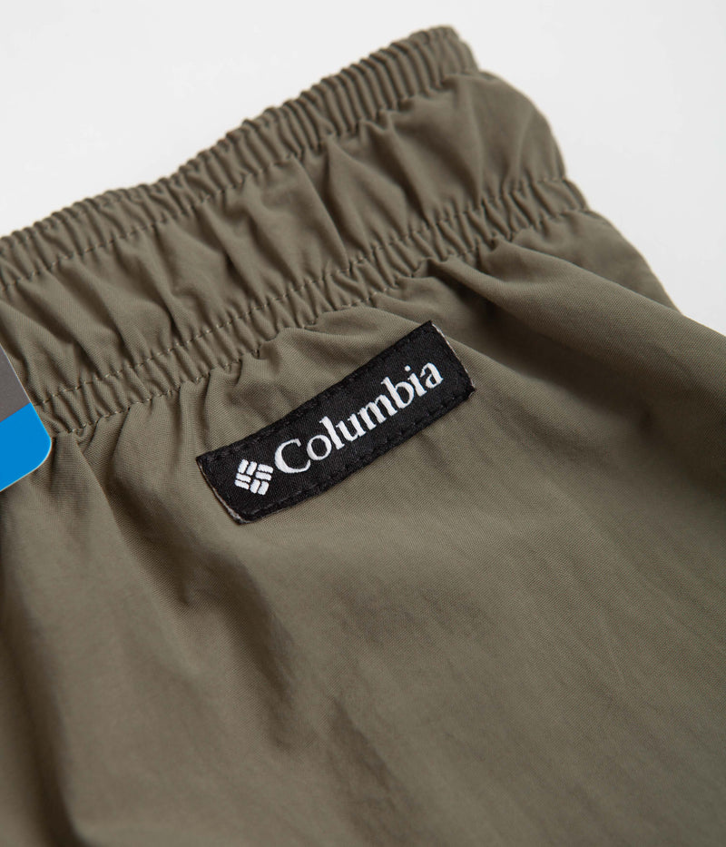 Columbia Summerdry Brief 9" Shorts in Stone Green
