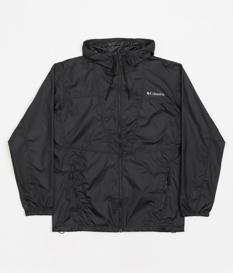 Columbia Trail Traveler Windbreaker Jacket in Black