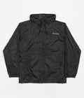 Columbia Trail Traveler Windbreaker Jacket in Black